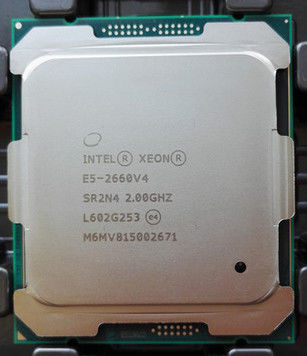 중국 2.2GHZ까지 서버 컴퓨터 20M 시렁을 위한 Xeon E5-2660 V4 SR2N4 가공업자 공장