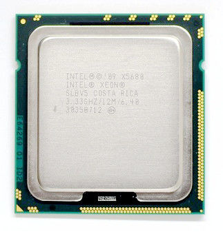 중국 XeonX5680 SLBV5 서버 CPU 12M 시렁 3.33 GHz 6.40 GT/S QPI - 데스크탑을 위한 LGA1366 공장
