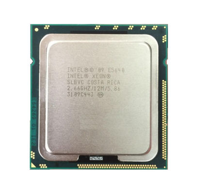 중국 고용량 2.66 GHZ까지 Xeon E5640 SLBVC 쿼드 핵심 서버 가공업자 12M 시렁 공장