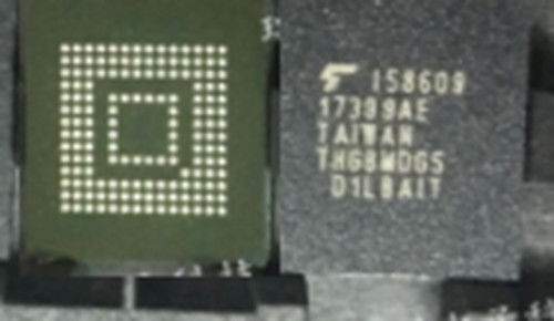 중국 THGBMDG5D1LBAIT IC 32gb Emmc 플래시 메모리 드라이브 노트북 MMC 52MHZ 153WFBGA 공장