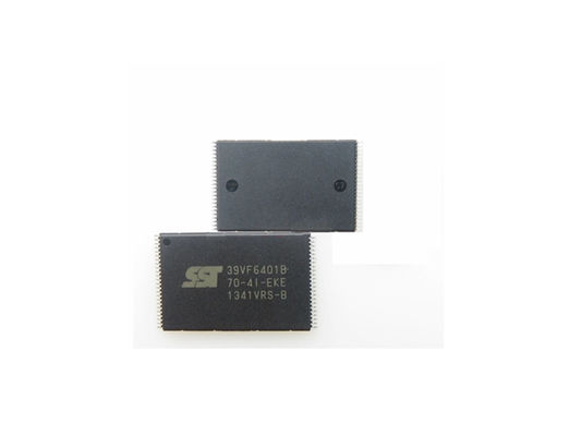 중국 SST39VF6401B-70-4I-EKE IC 메모리 칩, IC 평행한 플래시 메모리 64M 평행한 48TSOP 공장