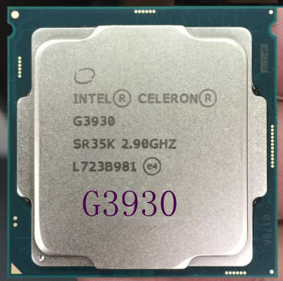 중국 Celeron G3930 CPU 처리 칩 데스크탑 CPU 2M 시렁 석판인쇄술 2.90 GHz 14nm 대리점